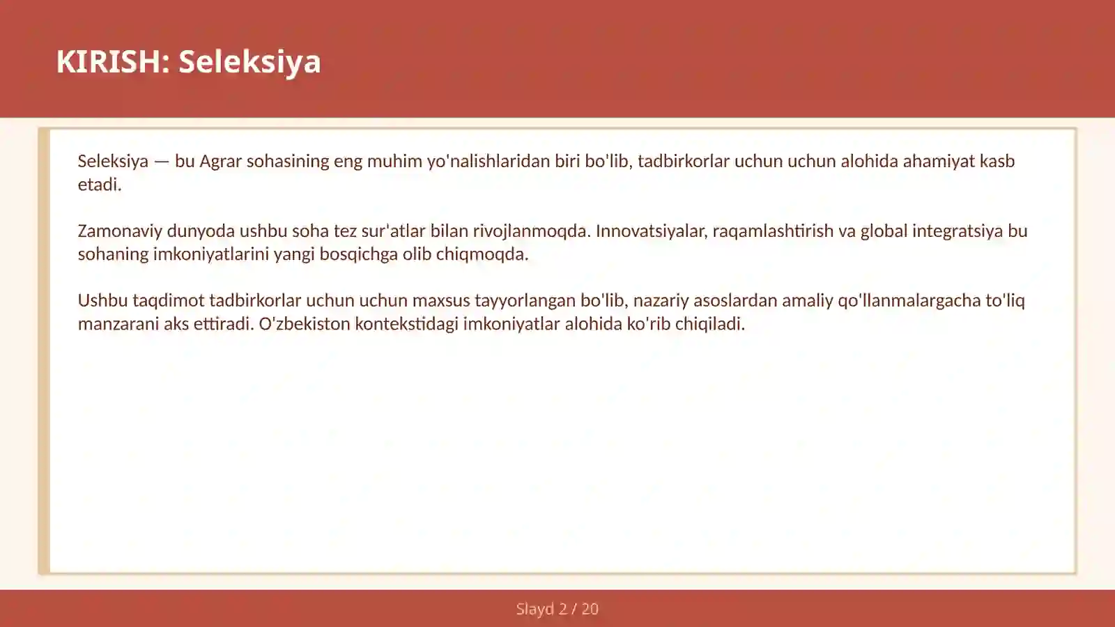 Seleksiya 2