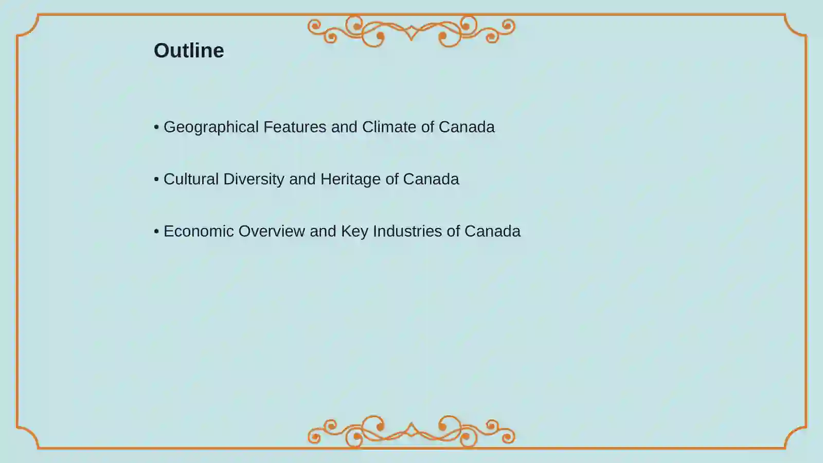 General Information about Canada 2