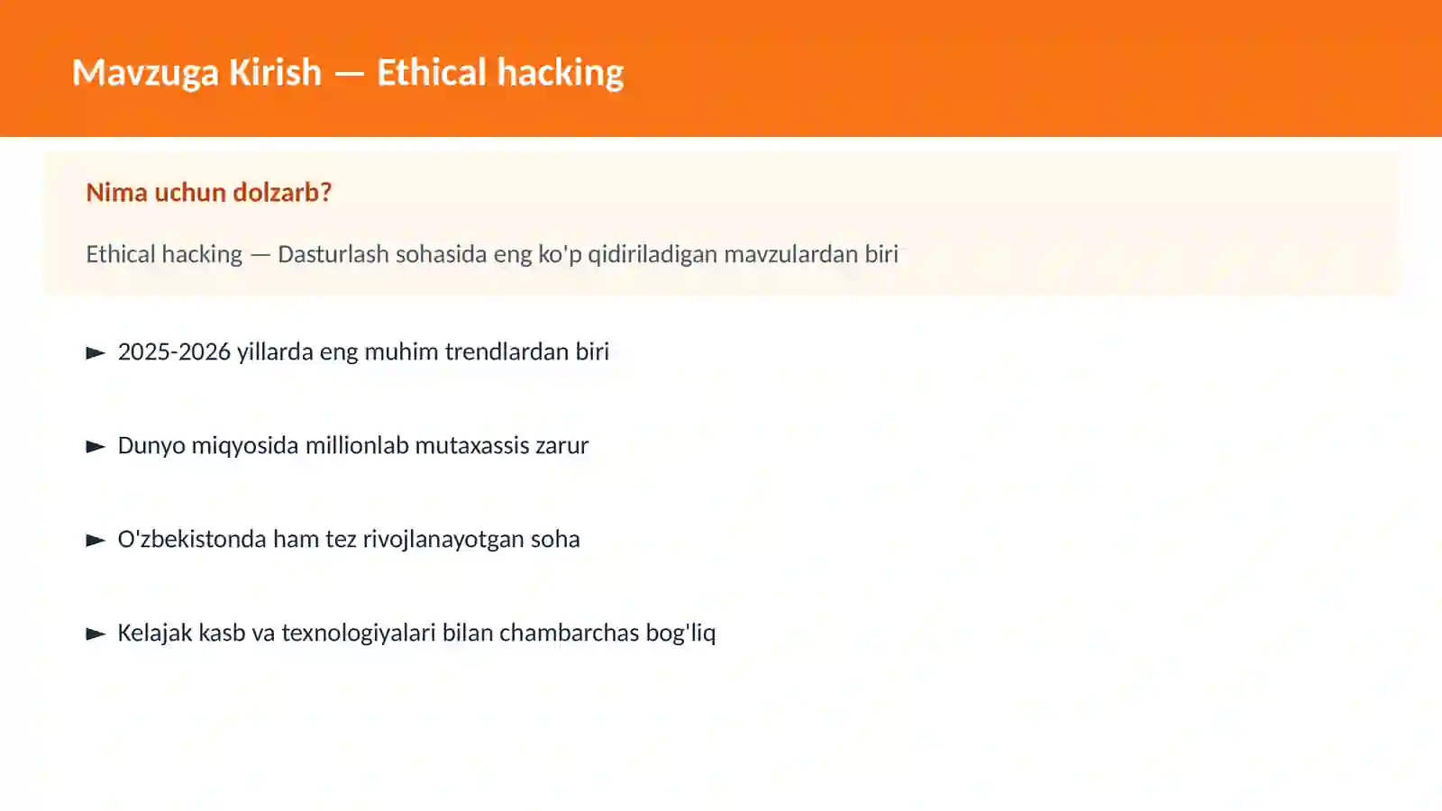 Ethical hacking 2