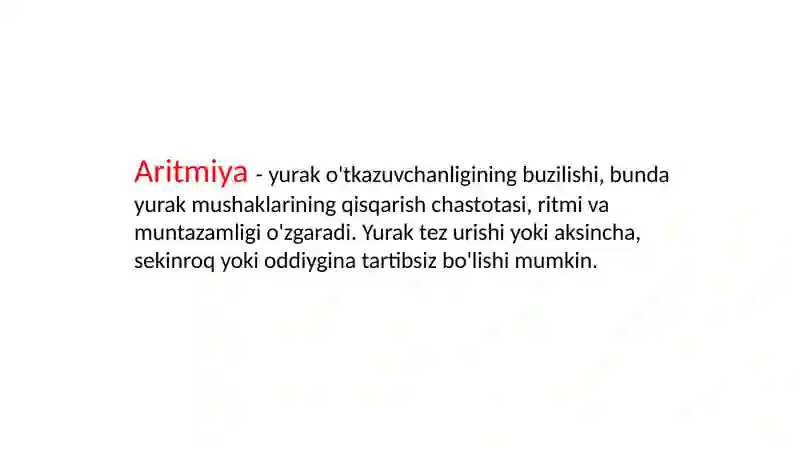 Aritmiya 2