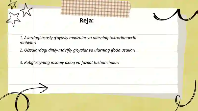 Qisasi Rabg'uziy 2