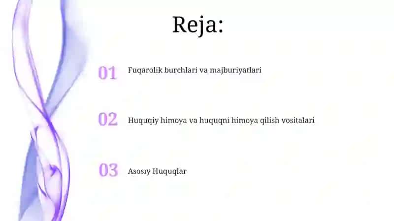 Huquqiy himoya va huquqni himoya qilish vositalari 2