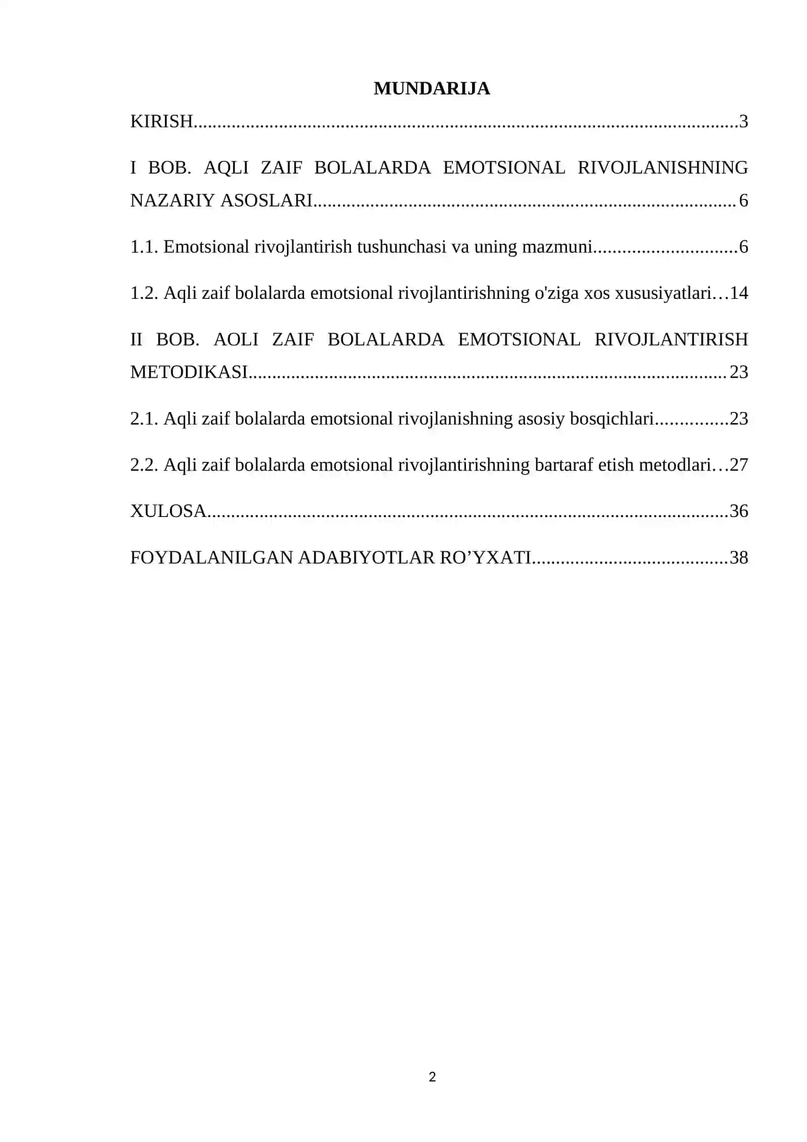 Aqli zaif bolalarda emotsional rivojlanishning xususiyatlari 2