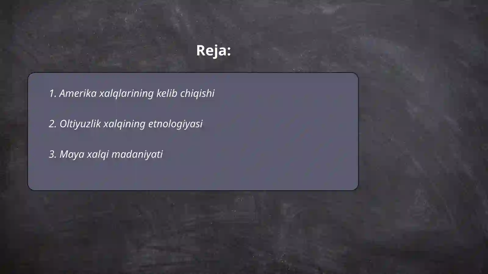 Amerika xalqlari etnologiyasi 2