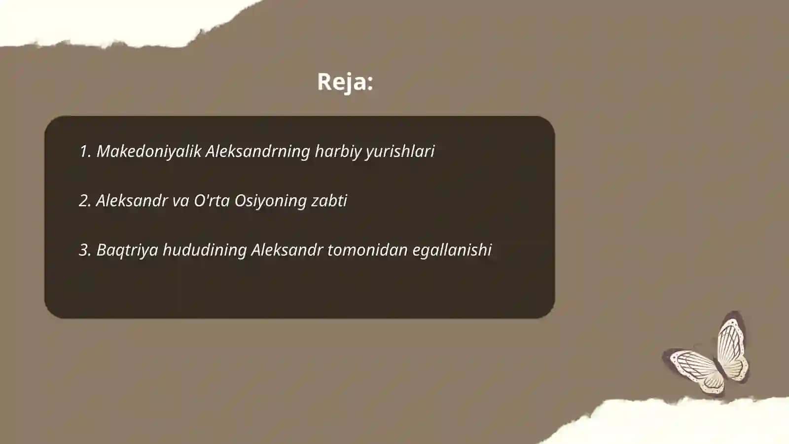 Makedoniyalik Aleksandrning Baqtriya va Sugʻdiyonaga yurishlari 2
