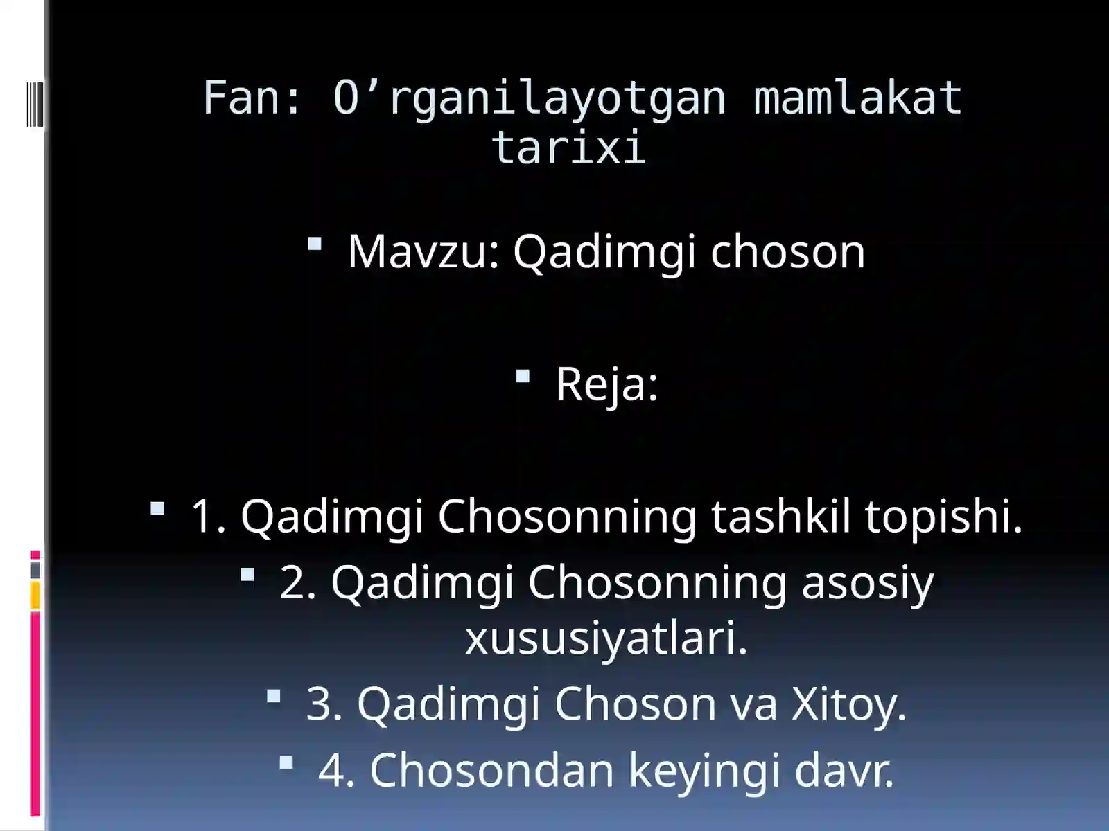 Qadimgi choson 2