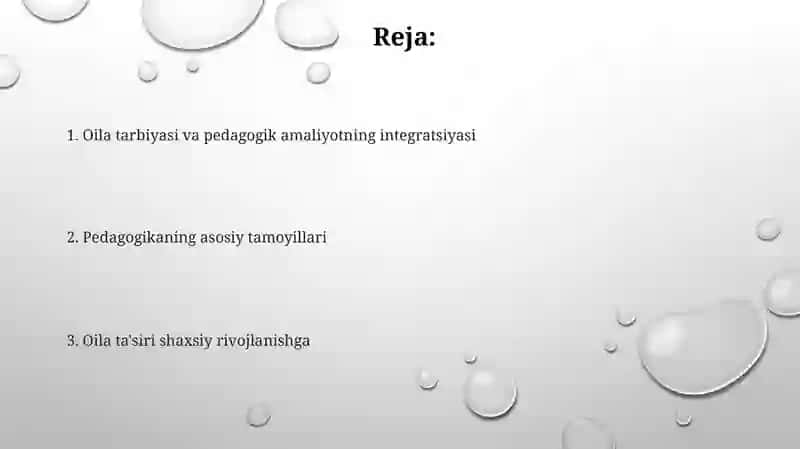 Oila tarbiyasivaunishaxskamolotidagi oʻrni 2