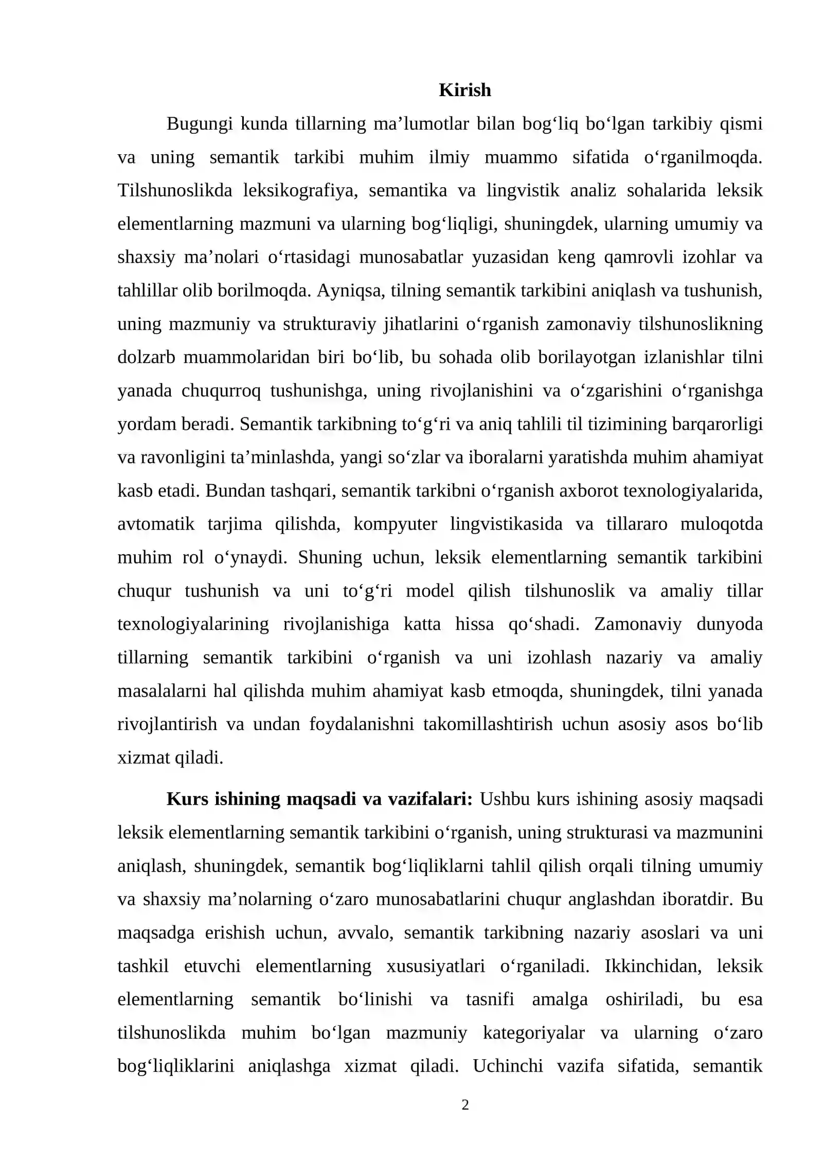 LEKSEMANING SEMANTIK TARKIBI 2
