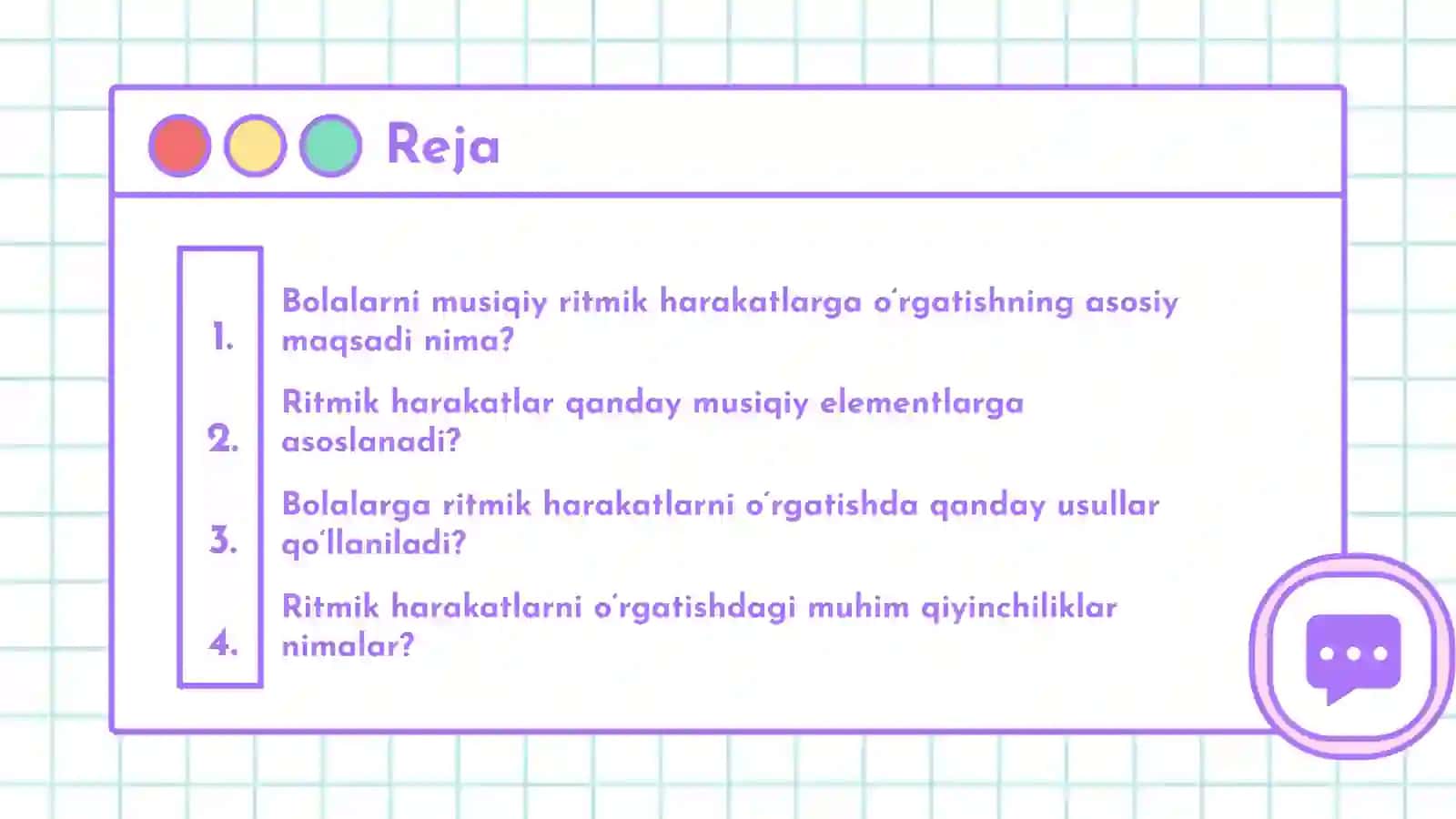 Bolalarni   musiqiy  ritmik   harakatlarga   ôrgatish 2