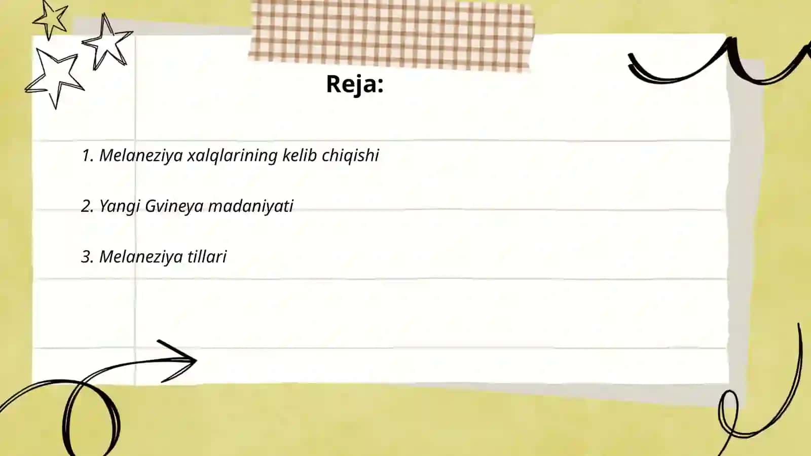 Melaneziya va yangi gvineya xalqlari etnologiyasi 2