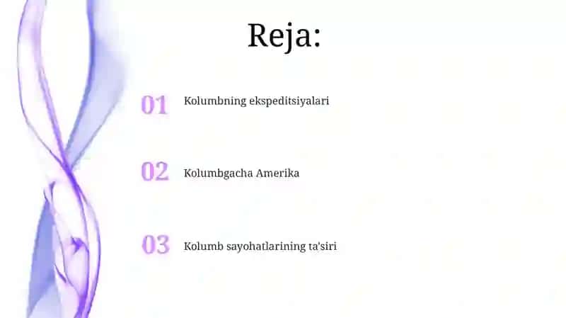 Kolumbning dengiz sayohatlari va yangi qitʼaning kashf etilishi 2