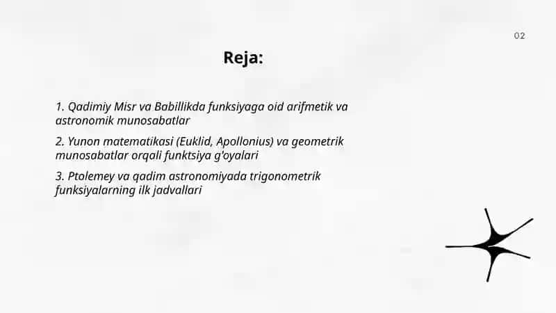 Funksiya tushunchasi tarixiy taraqqiyoti 2