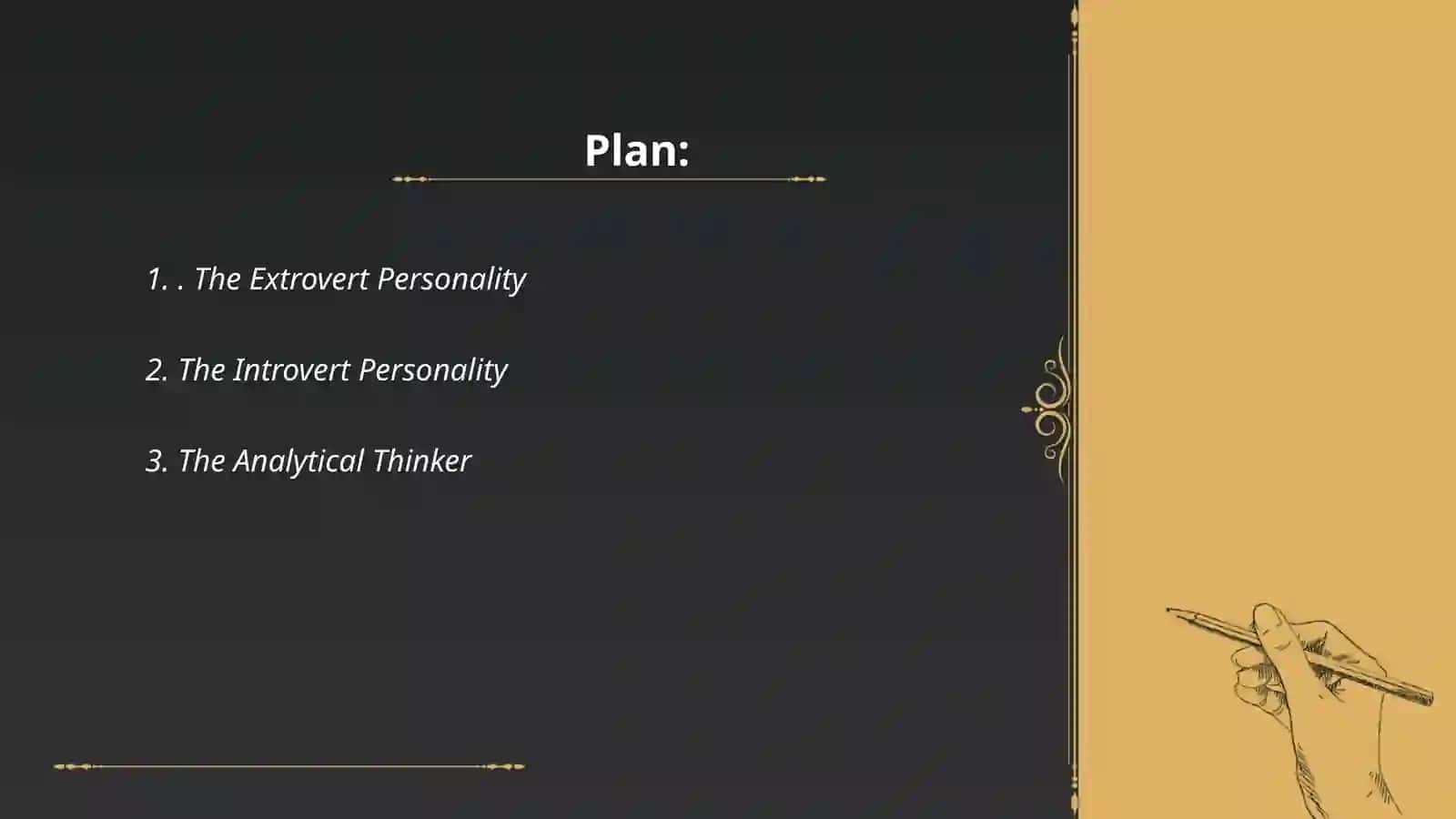Definite article describe personality 2