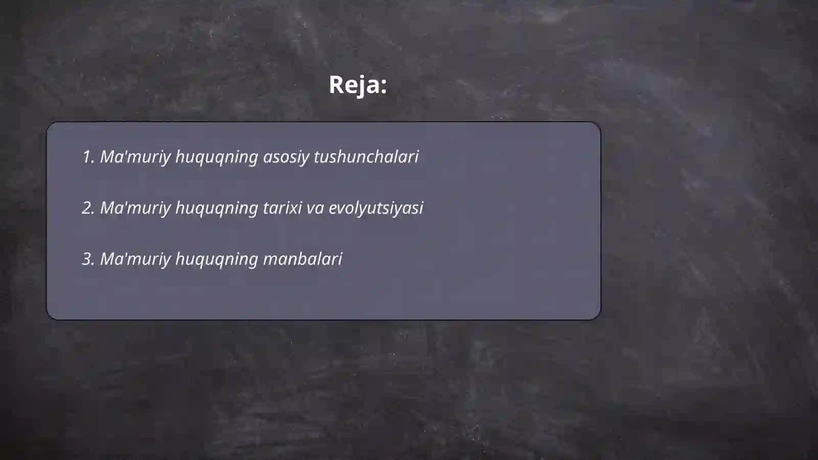 Ma'muriy huquq tushunchasi va uning turlari 2