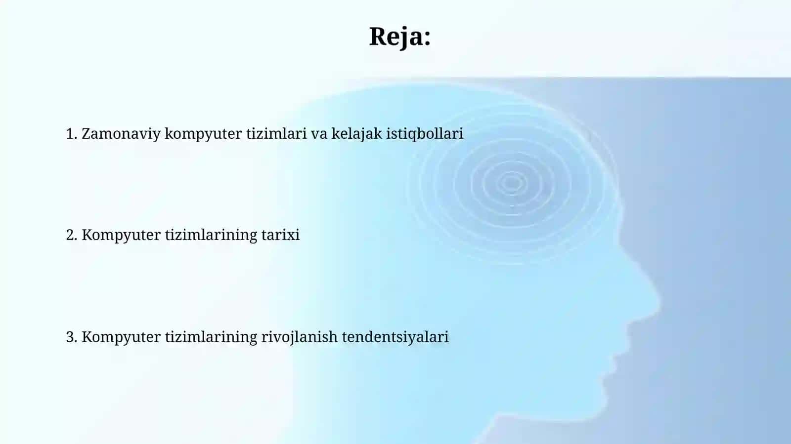 Kampyuter tizimlari fanining tarixi va rivojlanish tendensiyalari 2
