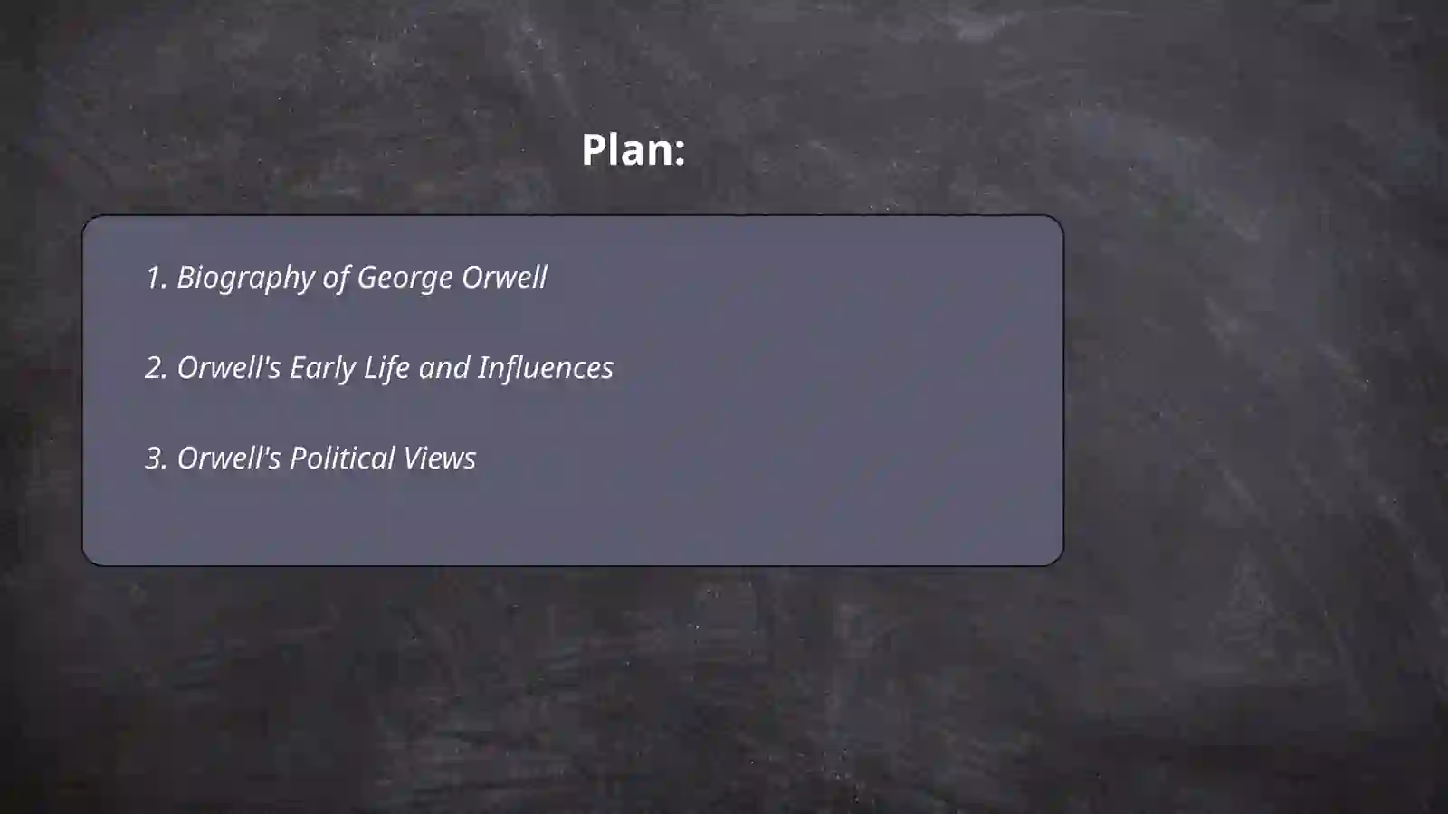George Orwell 2