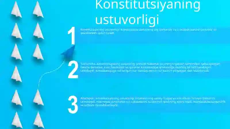 Konstitutsiya Va Qonunlarning Ustuvorligi Prinsipi Tushunchasi Va Mohiyati 2