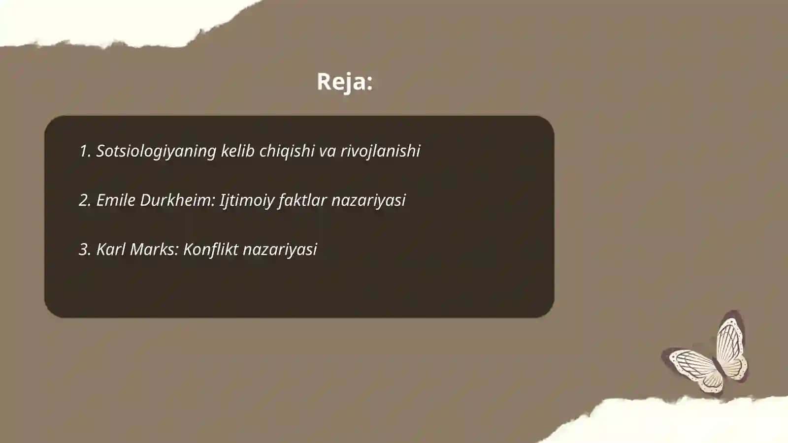 Sotsiologiya tarixida ayrim nazariyalar va ularni o'rganish ahamiyati 2