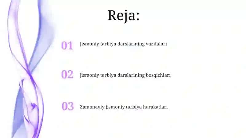 Jismoniy tarbiya darslarining vazifalari 2
