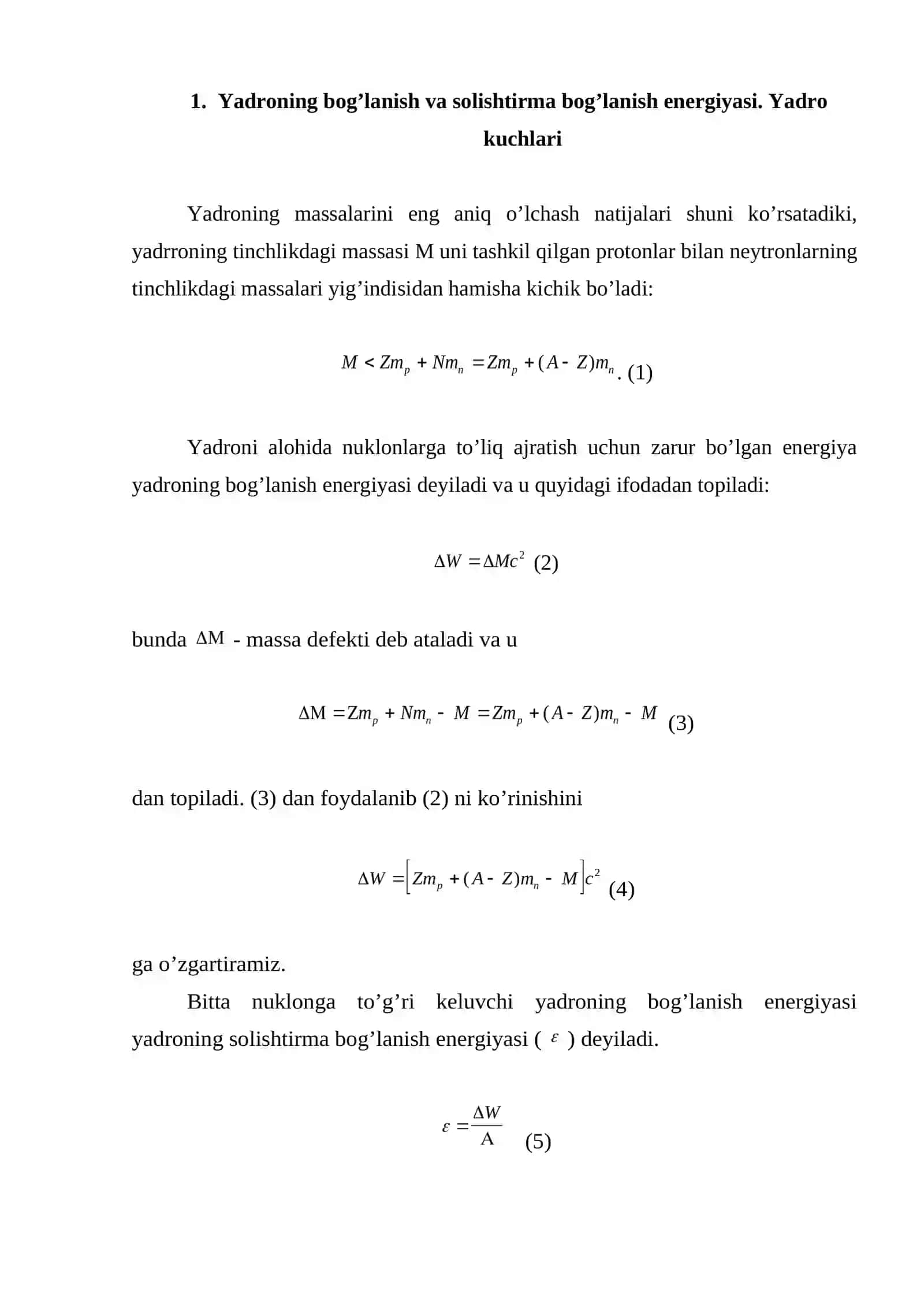 Yadroviy nurlanishlar va ularni qayd qilish usullari. Myassbauer effekti 2