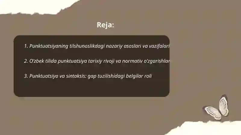 Punktuatsiyaning Til Ilmida O'rganilishi va Vazifalari: Muammo va Yechimlar 2