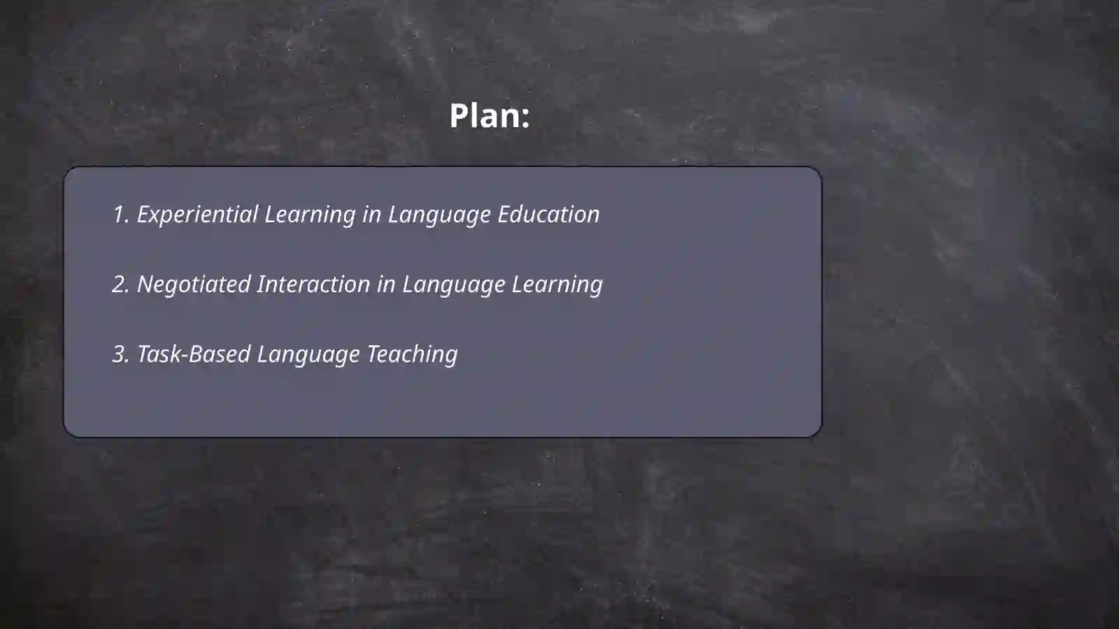 Experiential Learning in Language Education 2