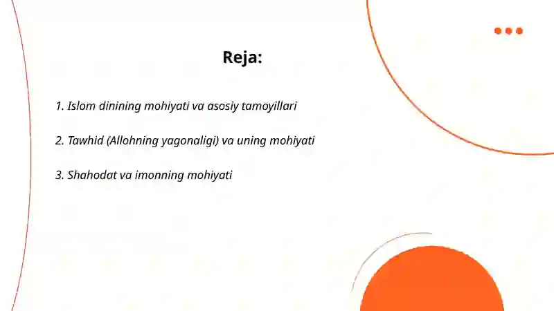 Islom dini va uning moxiyati 2