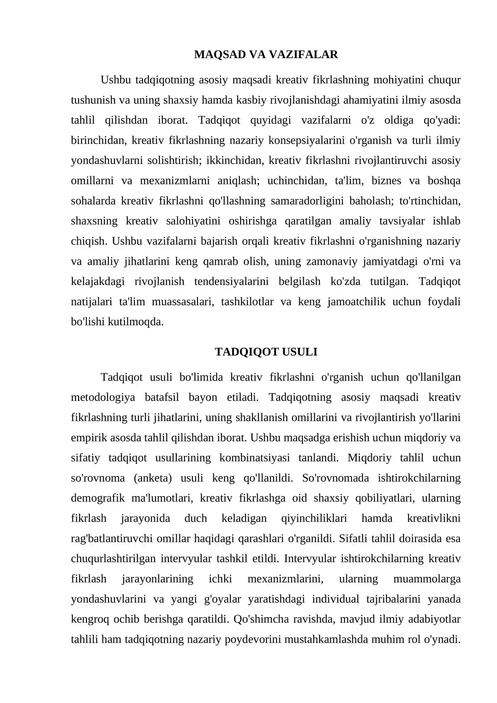 KREATIV FIKRLASH 2