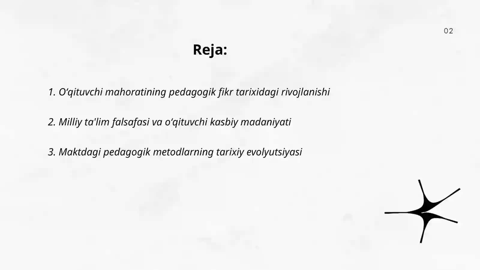 PEDAGOGIK FIKR TARIXI VA MAKTAB AMALIYOTIDA OʻQITUVCHI MAHORATI MASALALARI 2