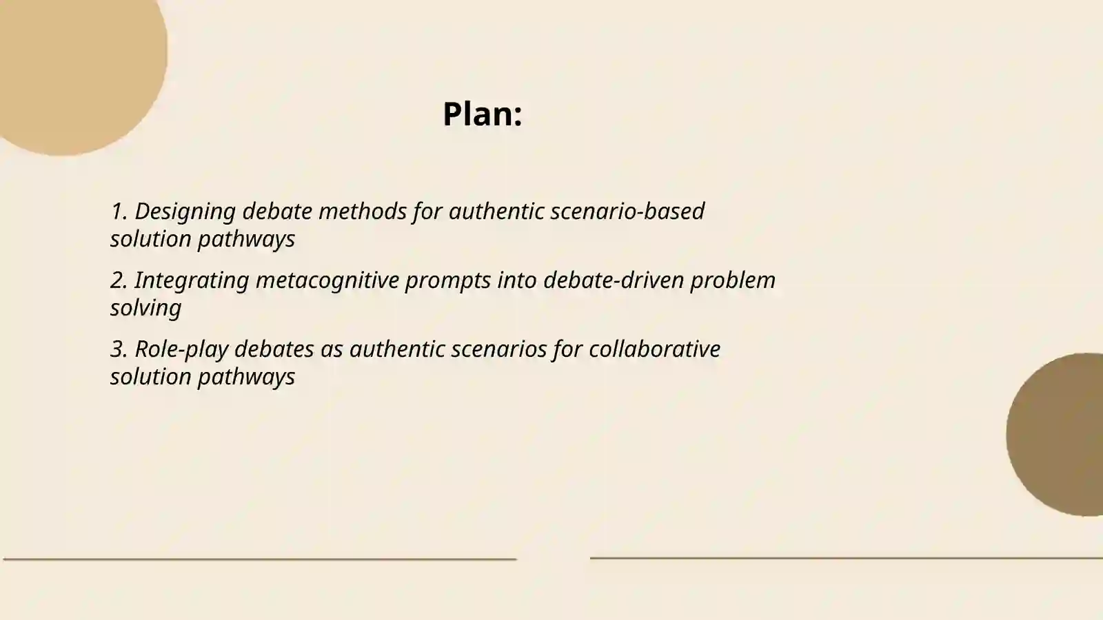 Debate Method in Authentic Scenarios 2