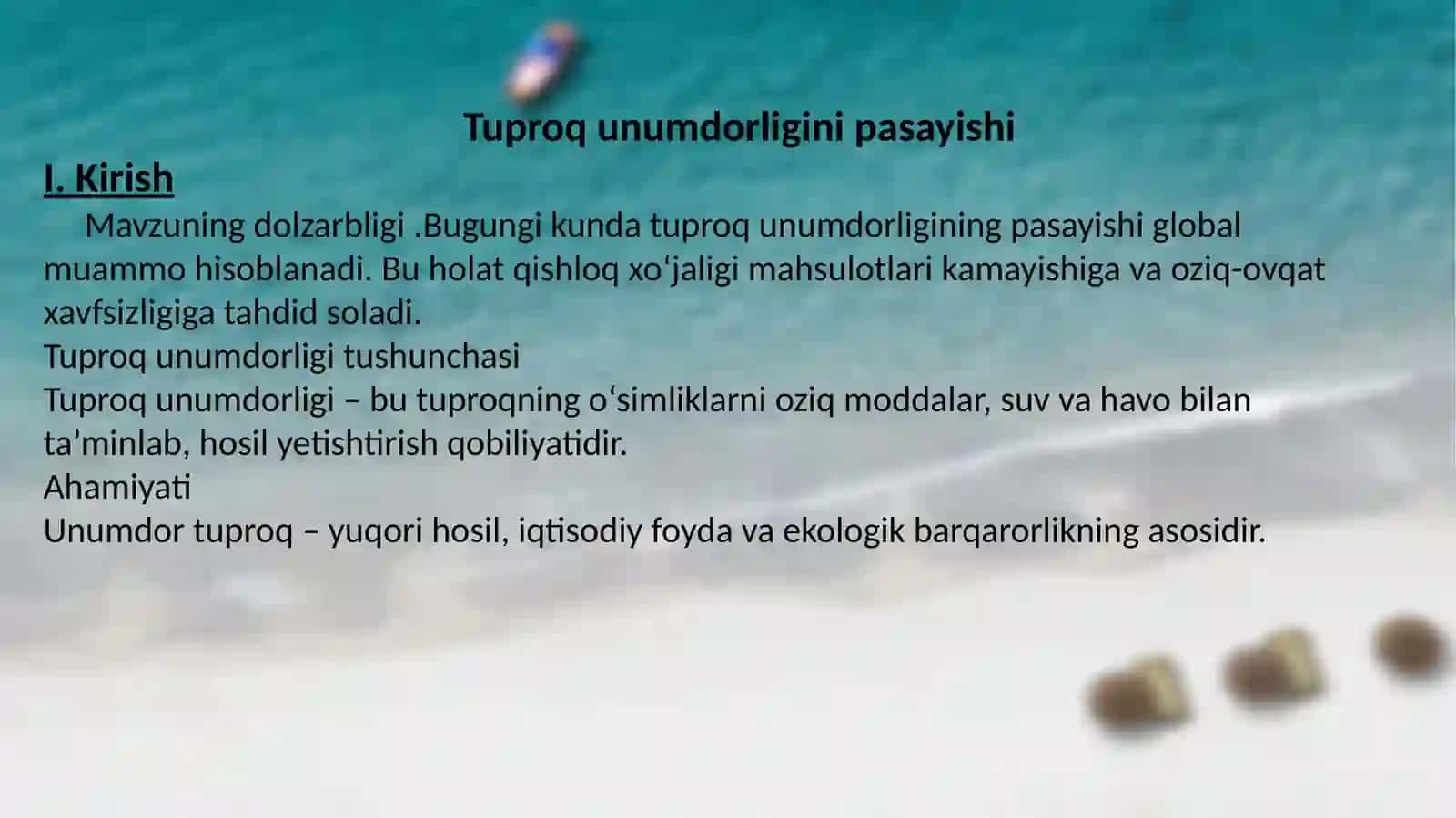 Tuproqunumdorliginipasayishi 2