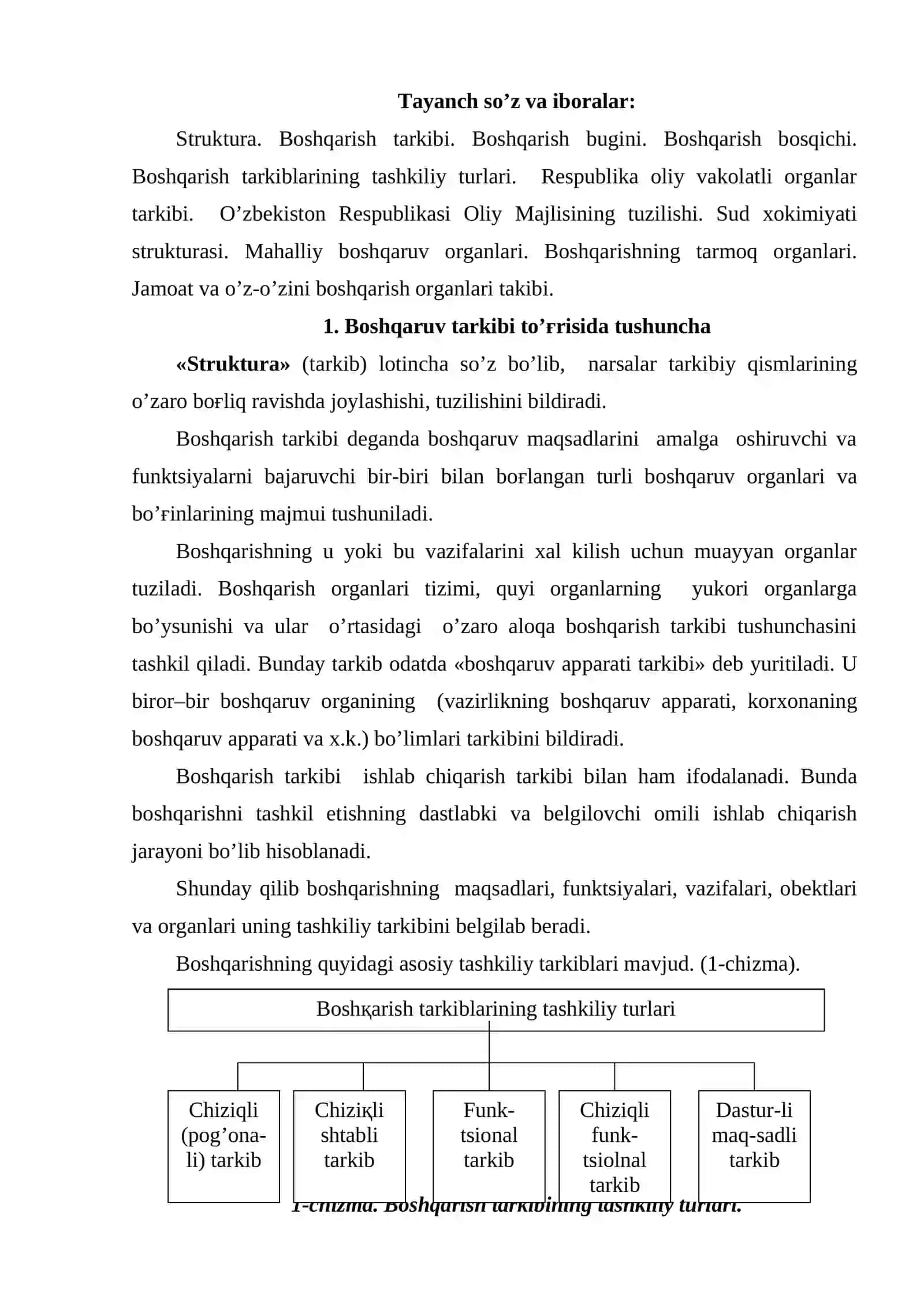 Boshqaruv tarkibi 2