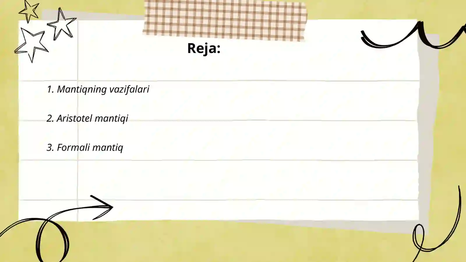 Mantiq va uning turlari 2