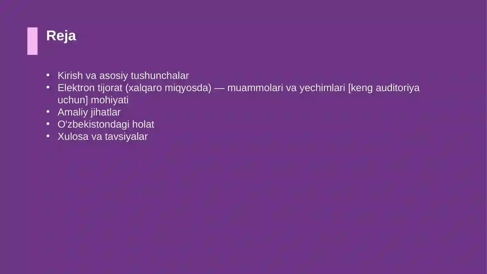 Elektron tijorat (xalqaro miqyosda) — muammolari va yechimlari [keng auditoriya uchun] 2