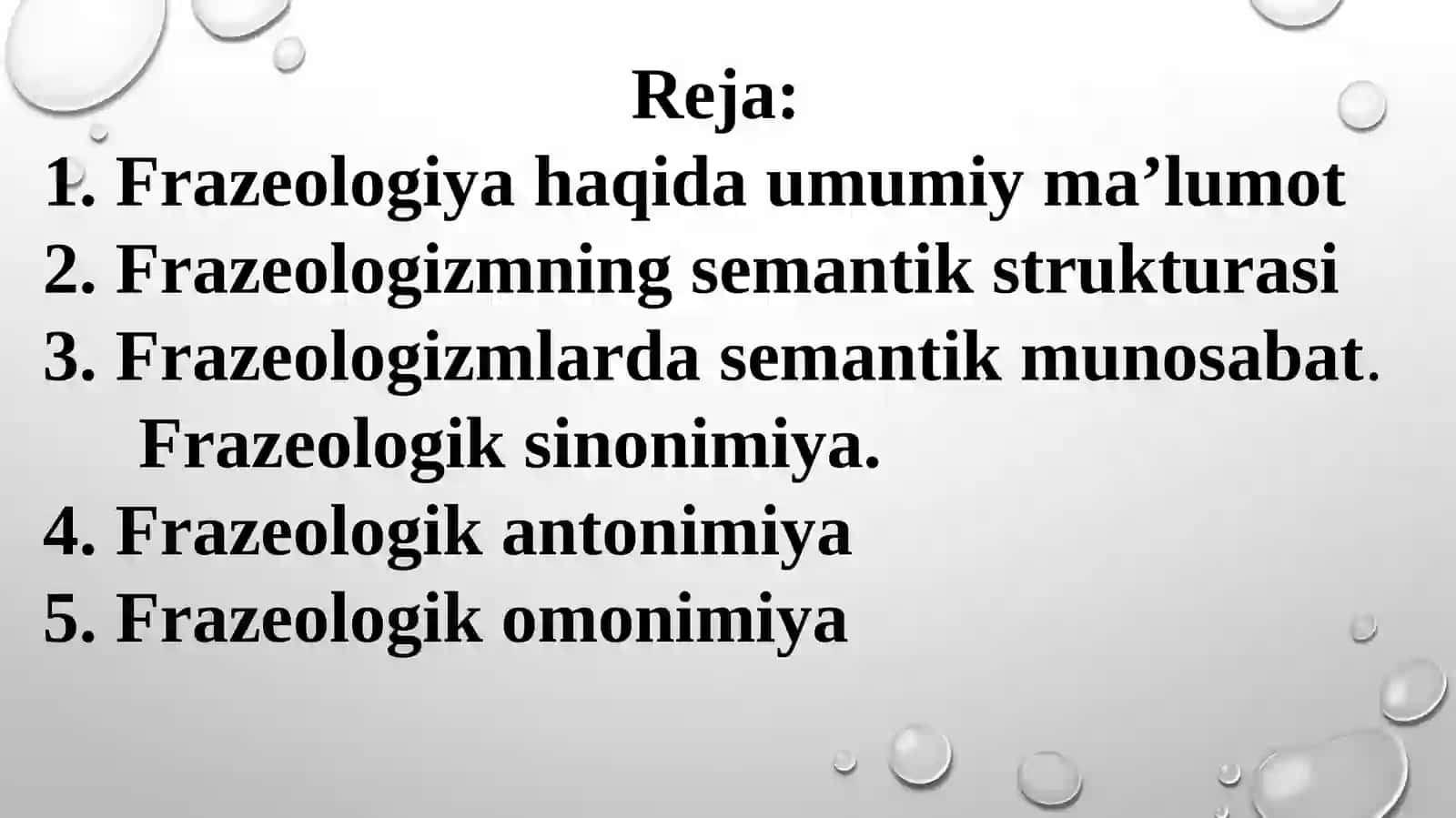 O‘zbek tili frazeologiyasi 2