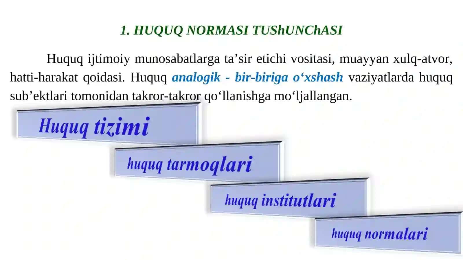HUQUQ NORMASI 2