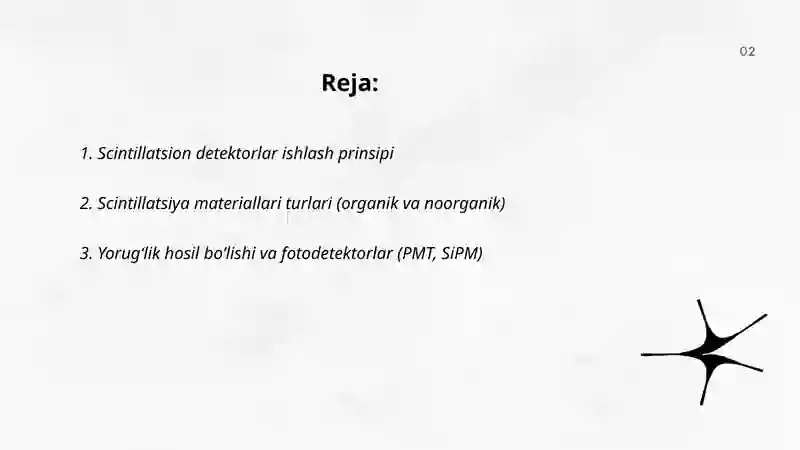 Scintillatsion va yarimo‘tkazgichli detektorlar farqlari 2
