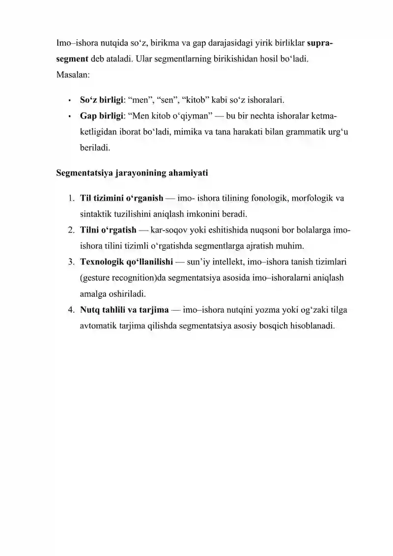 Imo ishora nutqi segmentatsiya 2