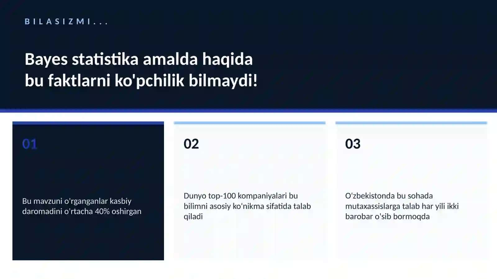 Bayes statistika amalda 2