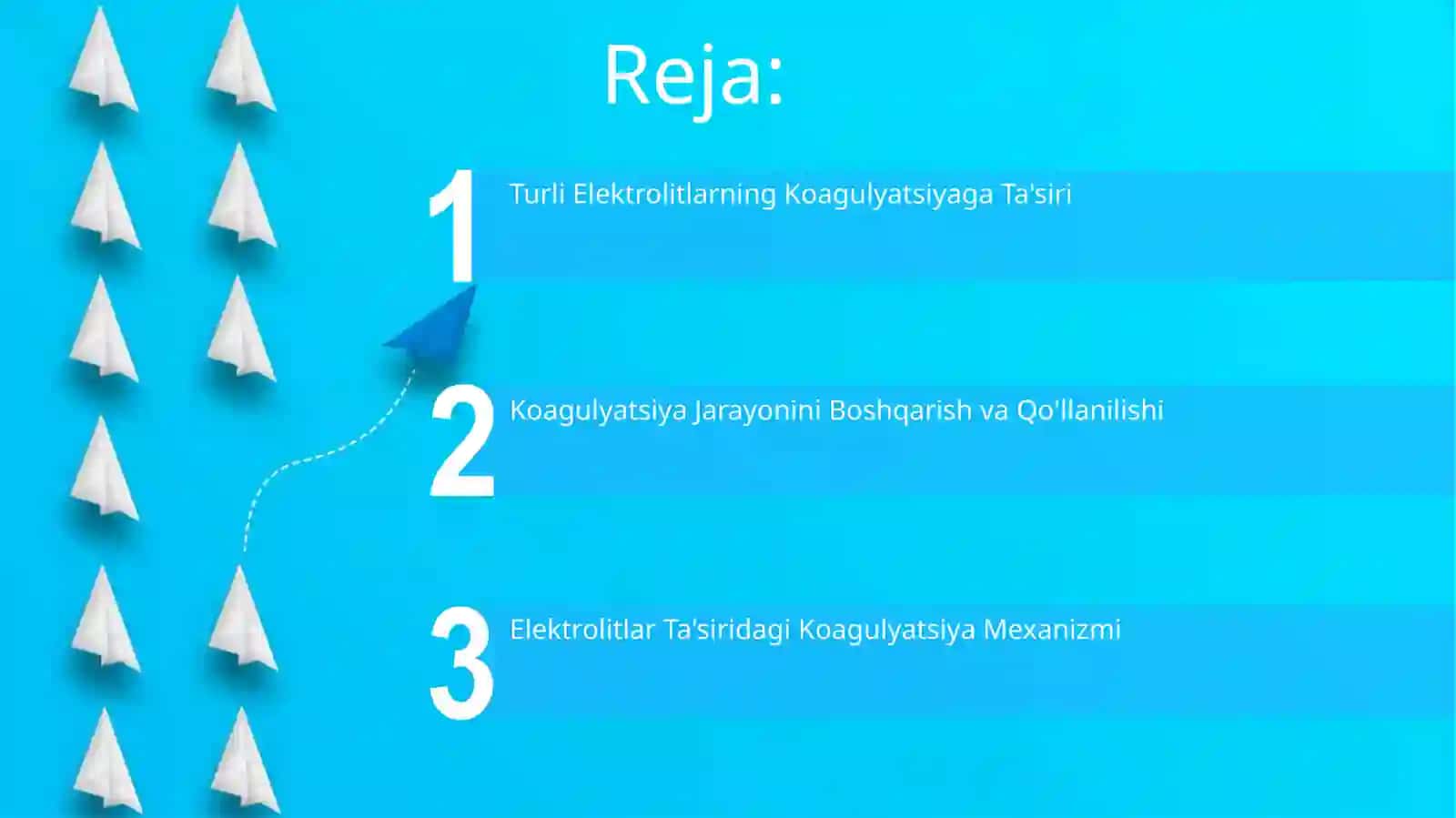 Turli Elektrolitlarning Koagulyatsiyaga Ta'siri 2