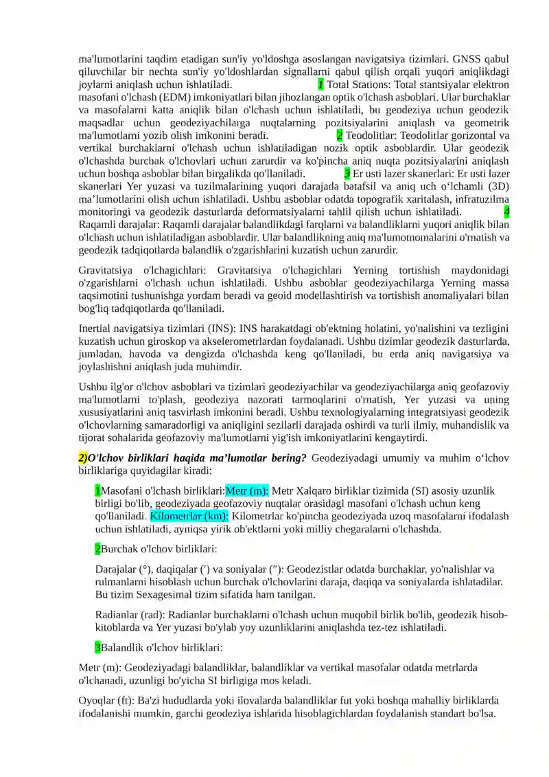 Topografik xaritalar 2