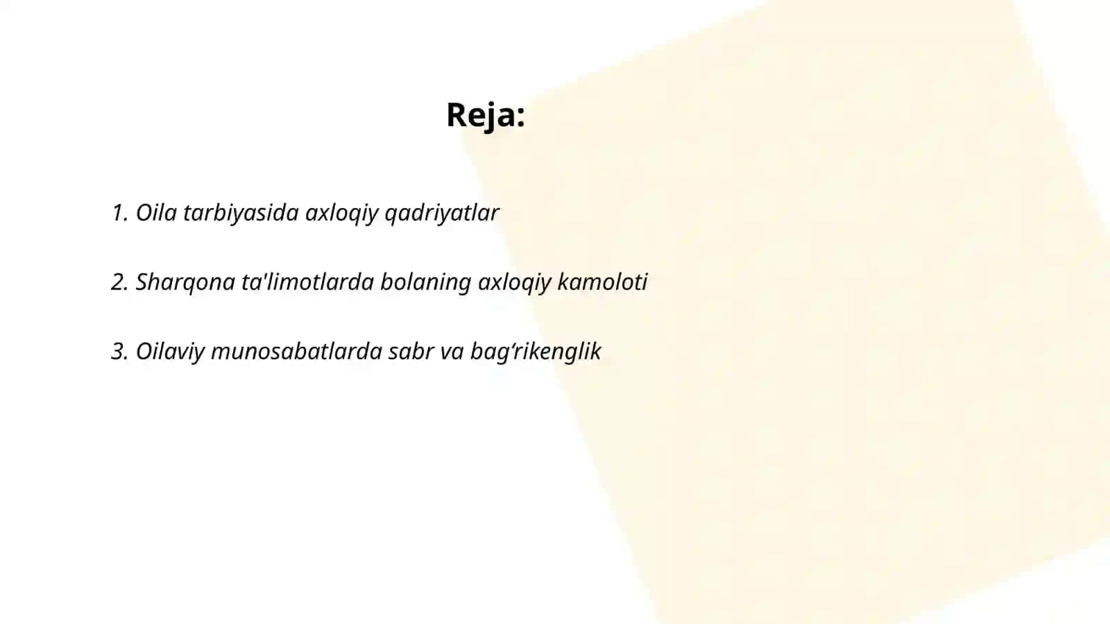 Oila tarbiyasida axloqiy qadriyatlar 2