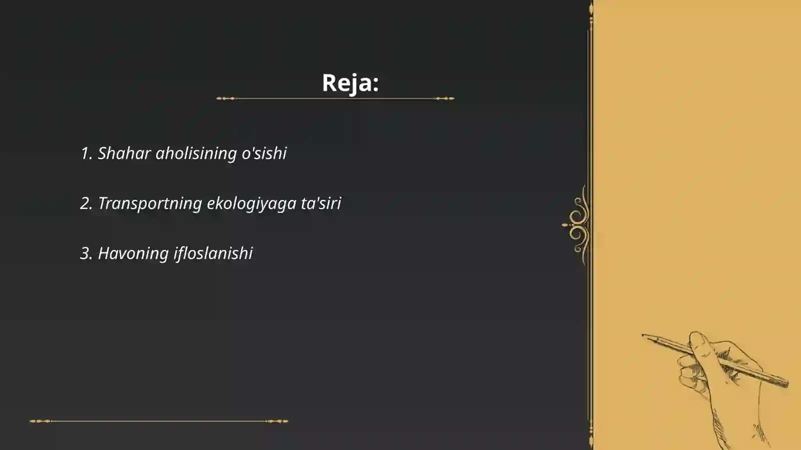 Ekologiya va atrof muhit muhofazasi yoʻnalishi 2