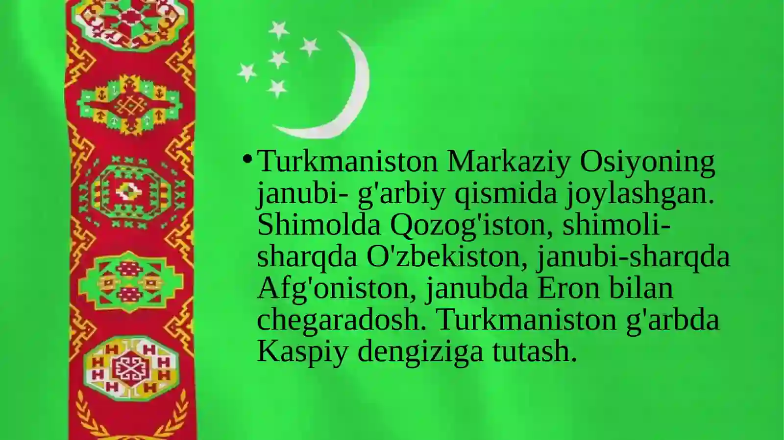 Turkmaniston Respublikasi 2
