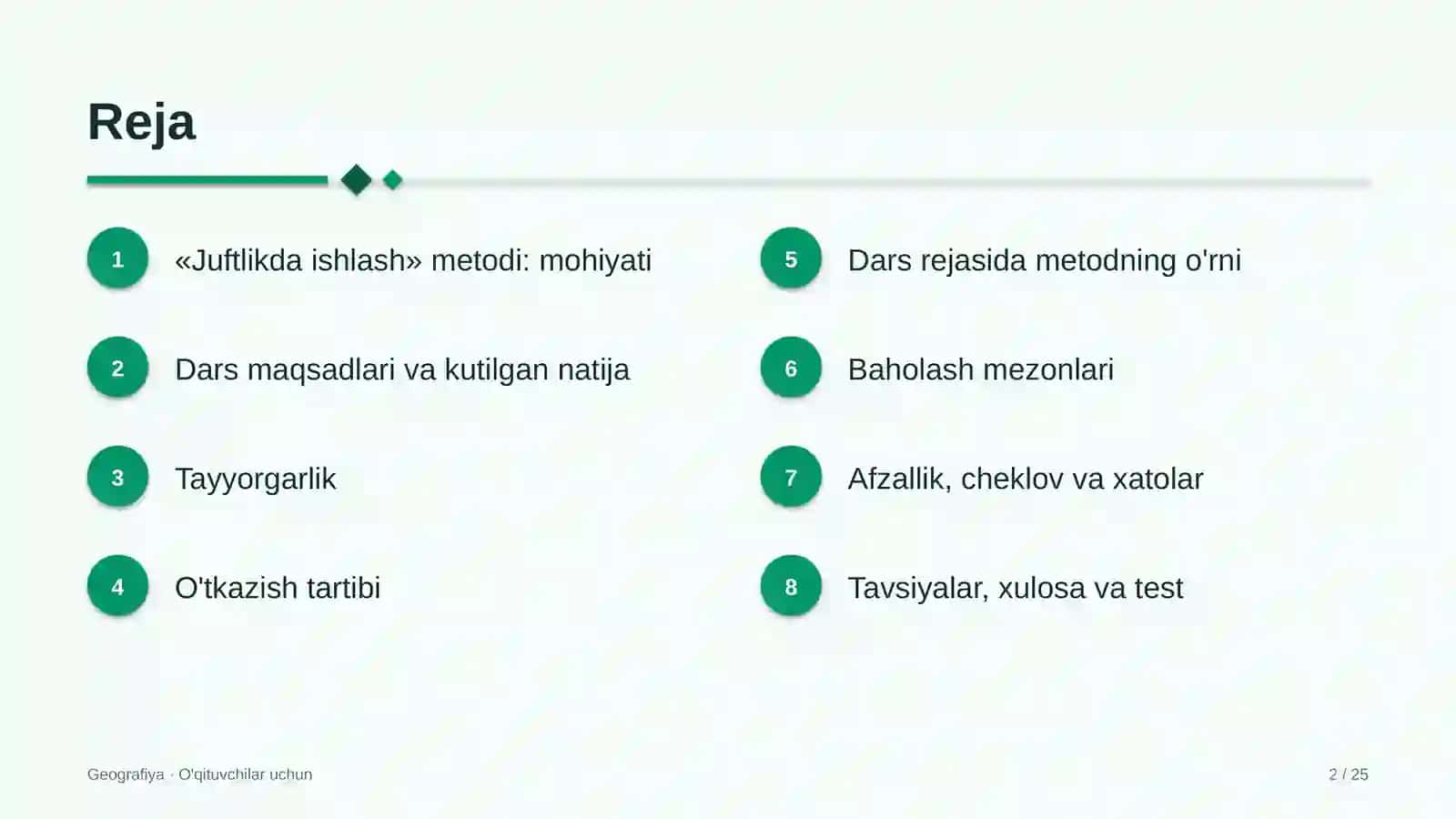 geografiya darslarida juftlikda ishlash metodidan foydalanish 7650 2