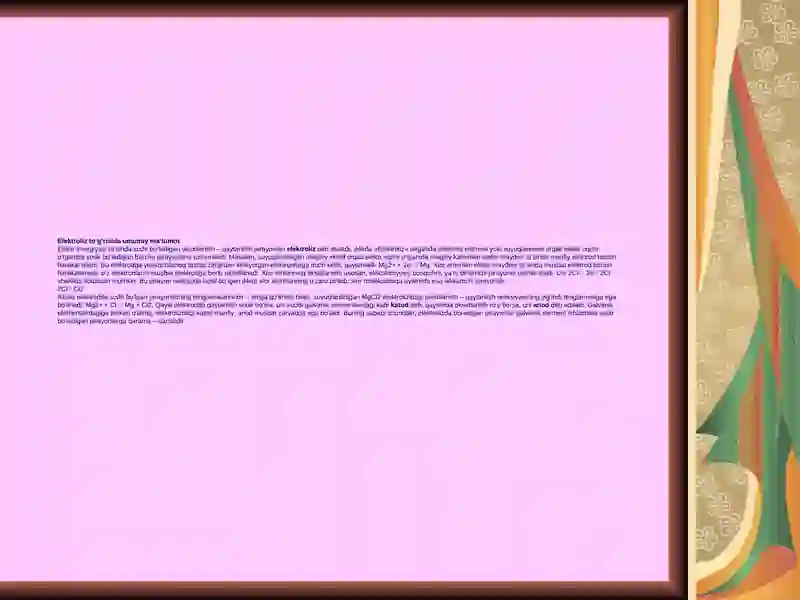 Elektroliz 3