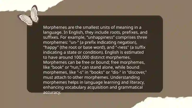 Mophology 3