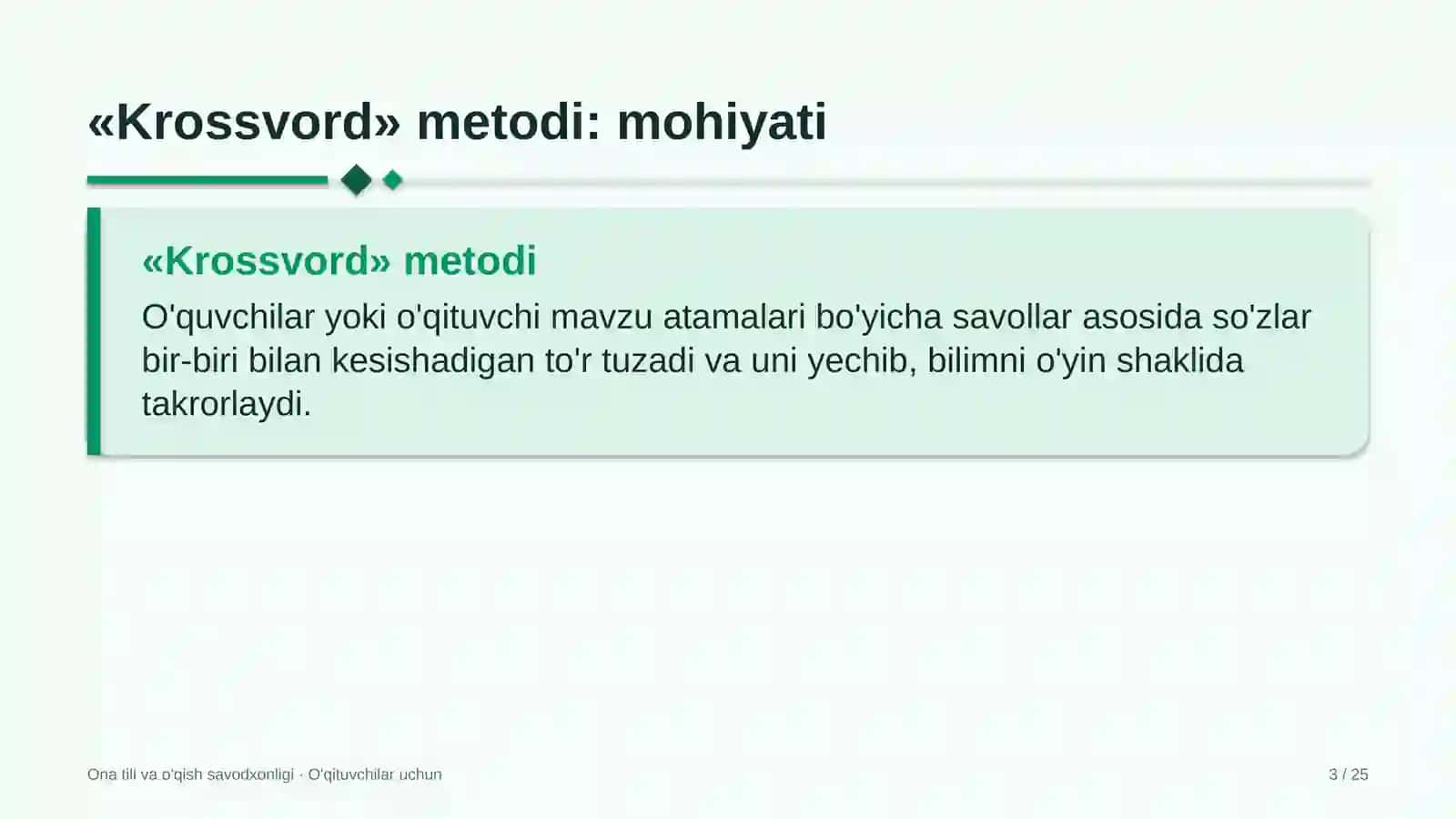 ona tili va o'qish savodxonligi darslarida krossvord metodidan foydalanish 6365 3