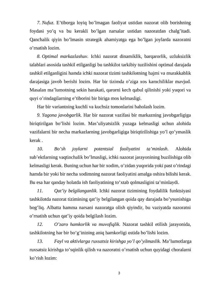 AUDIT NAZORATI 3