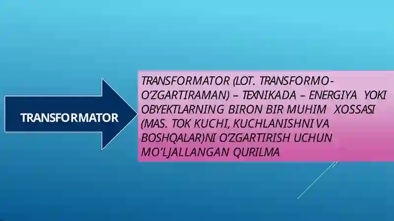 TRANSFORMATORLAR 3